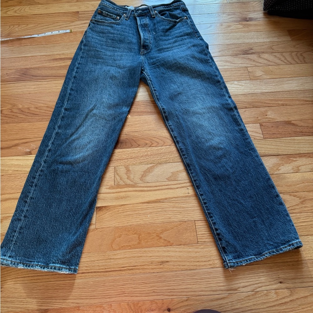 Levi's Women's Ribcage Straight Ankle Jeans, Size 27